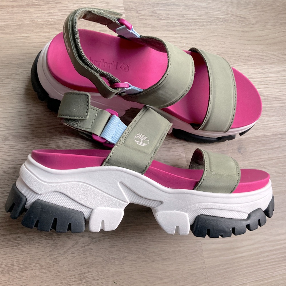 Timberland platform sandals
